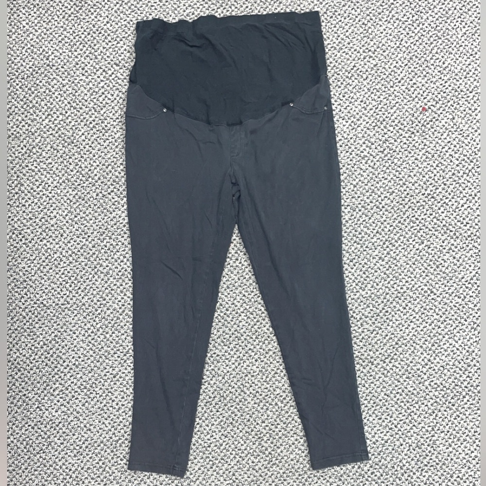 Time and Tru Maternity Black Skinny Pants